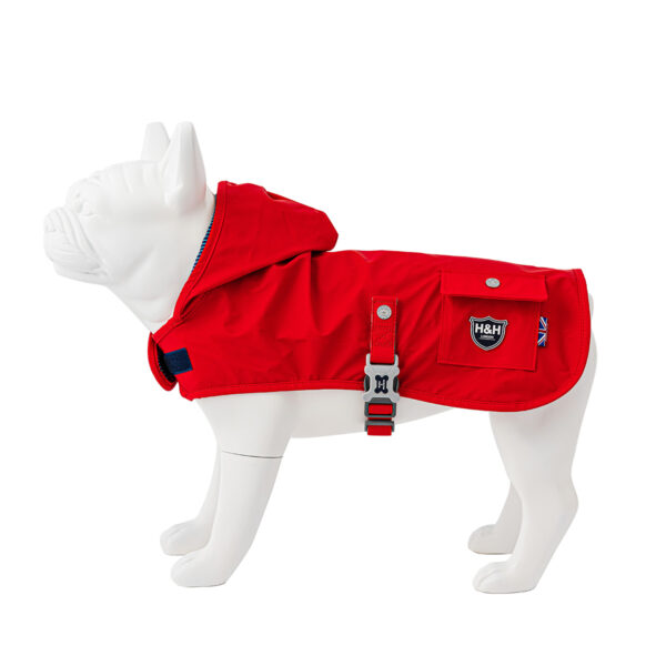 Hugo & Hudson Red Raincoat for Dogs