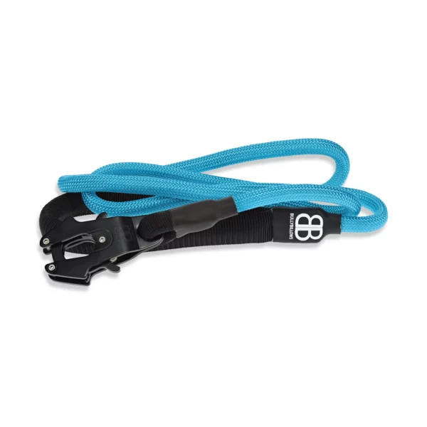 Bully Billows Combat Rope Dog Lead Light Blue