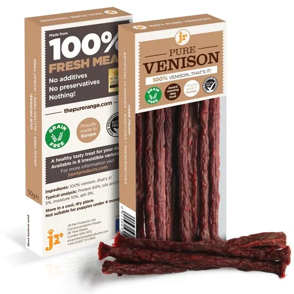 JR Pure Venison Sticks from Catdog Store