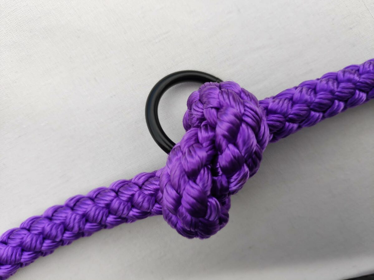 Delta Double Ended Training Dog Lead Purple from Catdog Store