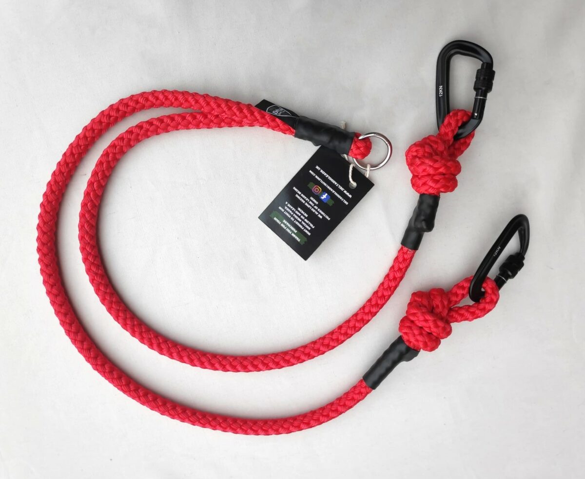 Delta 2 into 1 Adaptor | 0.9 Metre | Red from Catdog Store