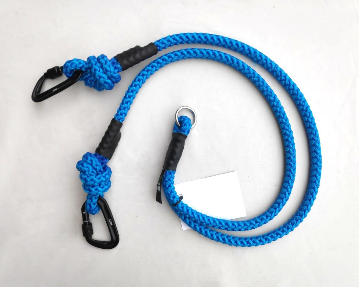 Delta 2 into 1 Adaptor | 0.9 Metre | Royal Blue from Catdog Store