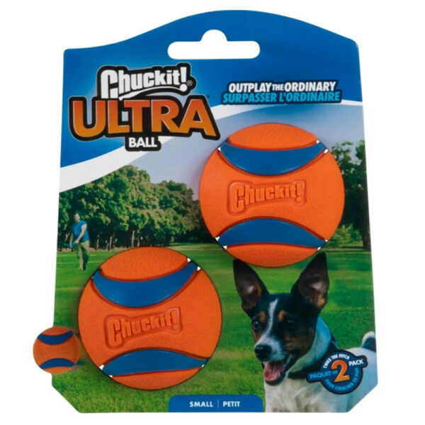 Chuckit! Ultra Ball 2 Pack Small 4.8cm from Catdog Store