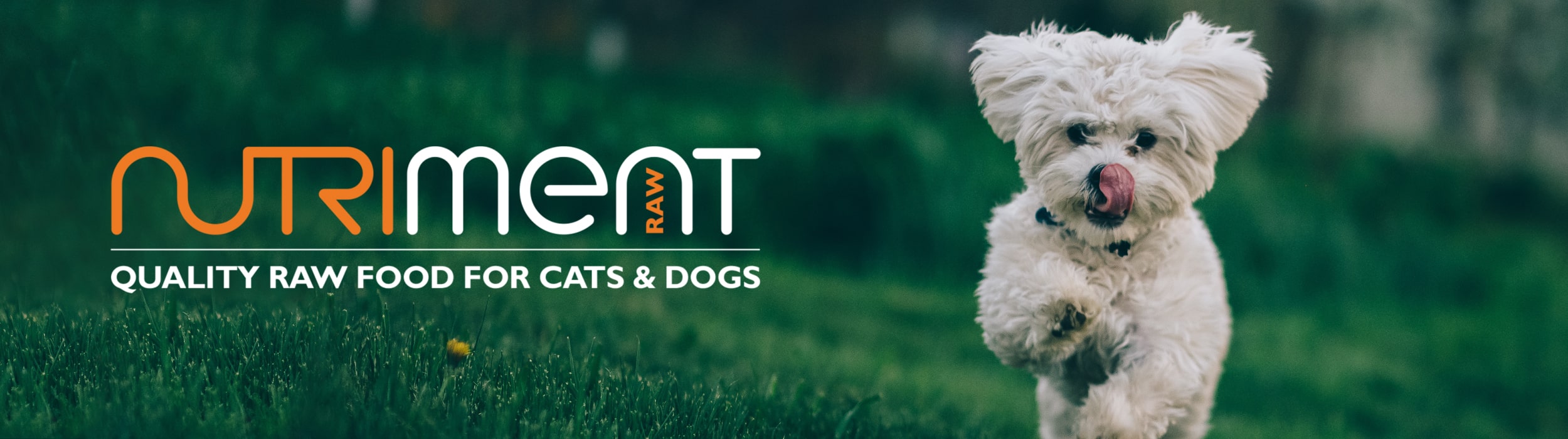 Nutriment Raw Pet Food Retailer Arnold Banner