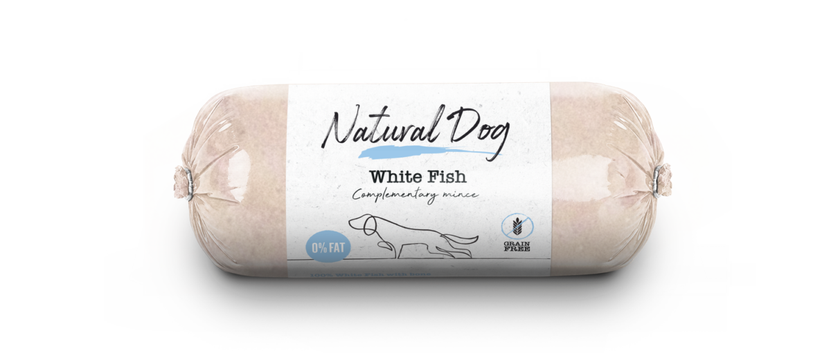 Natural Dog White Fish | 500g Chub from Catdog Store
