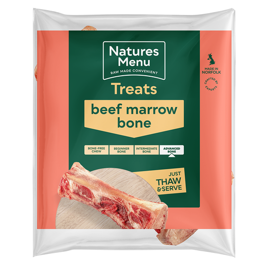 Natures Menu Frozen Raw Beef Marrowbone from Catdog Store