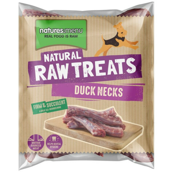 Natures Menu Frozen Duck Necks 7Pcs from Catdog Store