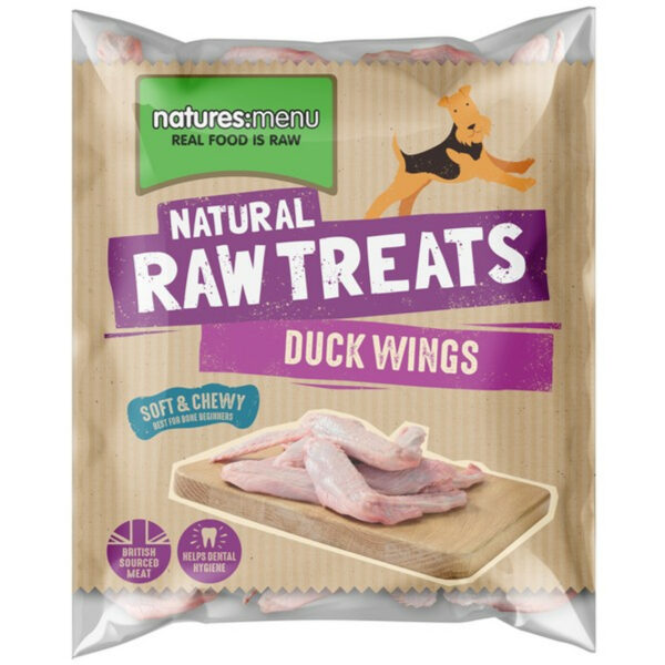 Natures Menu Frozen Raw Duck Wings 5Pcs from Catdog Store