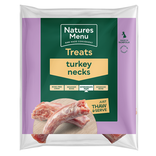 Natures Menu Frozen Raw Turkey Necks x 2 from Catdog Store