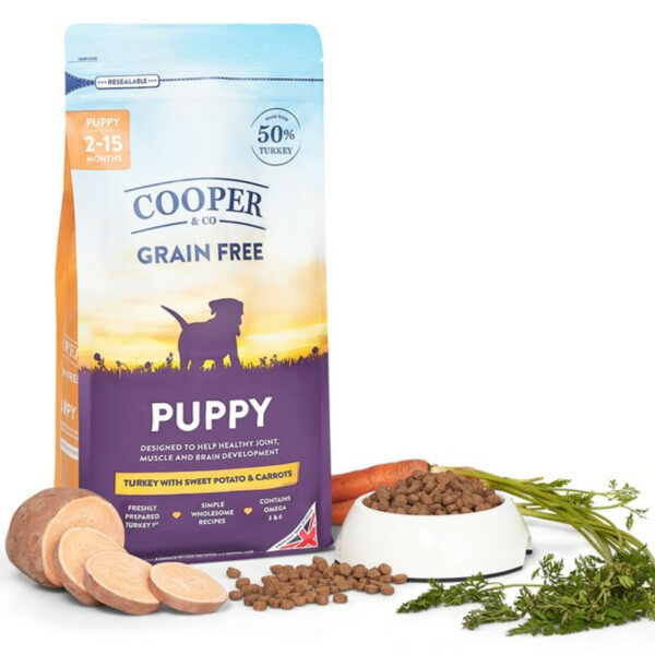 Cooper & Co Puppy Turkey with Sweet Potato and Carrots 10kg from Catdog Store