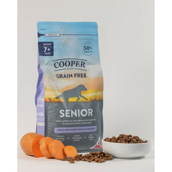 Cooper & Co Senior Trout with Sweet Potato and Seaweed 1.5kg from Catdog Store