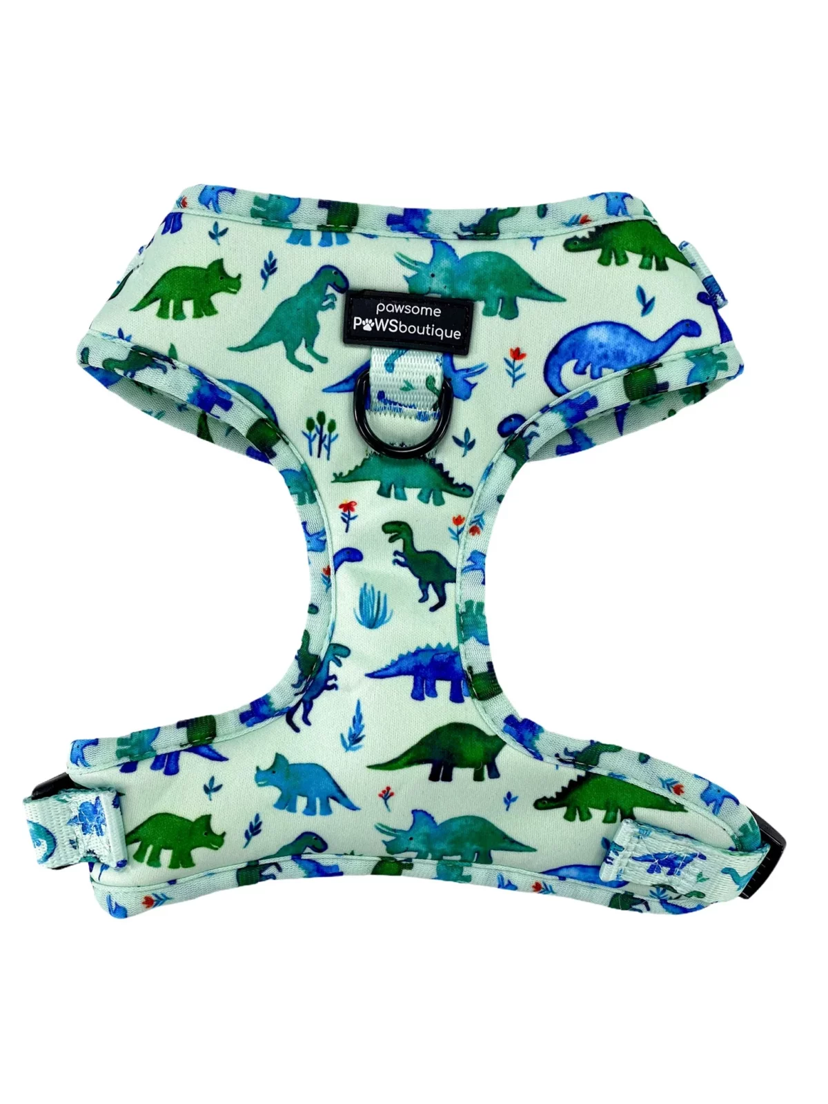Pawsome Paws Boutique Dinky Dino Adjustable Harness from Catdog Store
