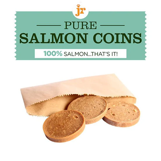 JR Pure Salmon Coins | 3 PK from CATDOG Store