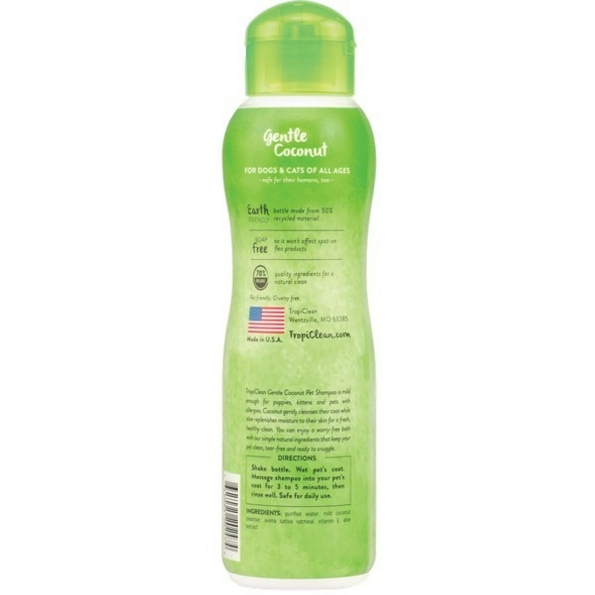 TropiClean Gentle Coconut Shampoo | 592ml from CATDOG Store