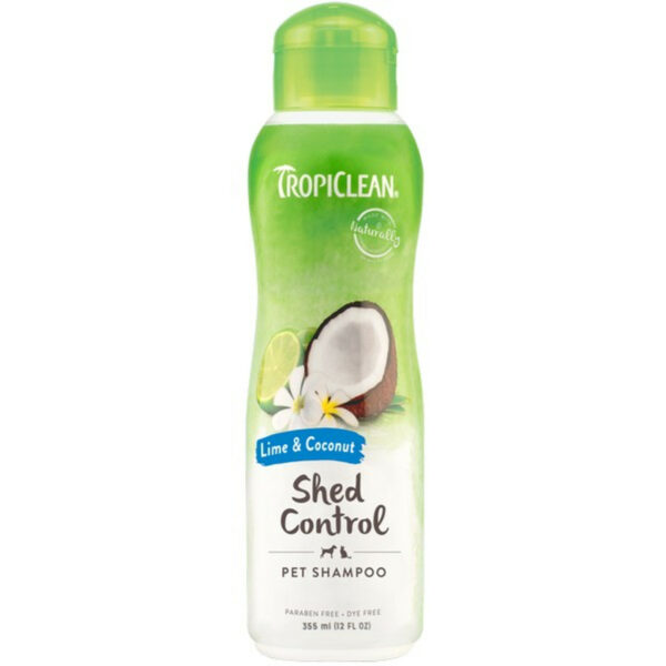 TropiClean Lime and Coconut Shampoo | Shed Control Shampoo 355ml from CATDOG Store