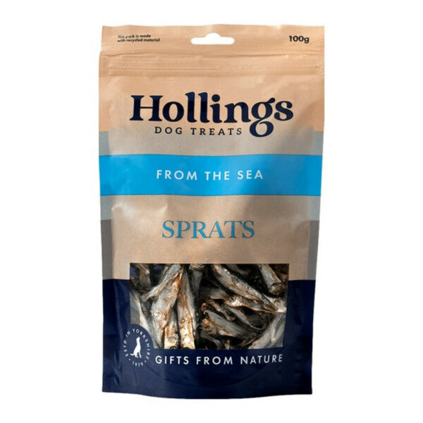 Hollings Sprats 100g from CATDOG Store