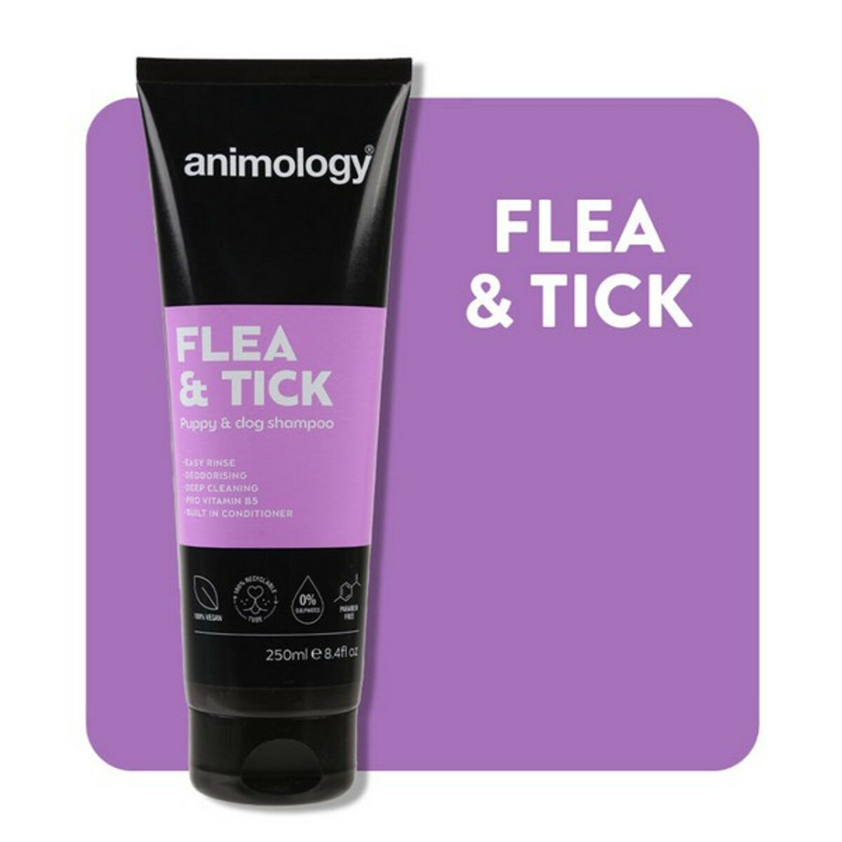 Animology Flea and Tick Shampoo 250ml from CATDOG Store