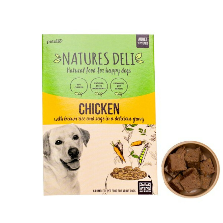 Natures Deli Adult Chicken 400g tray
