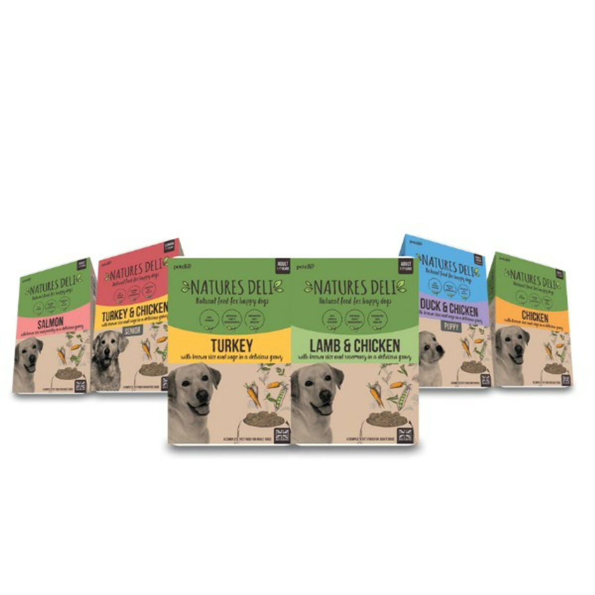 Natures Deli SENIOR (Chicken & Turkey) 400g tray - Image 3