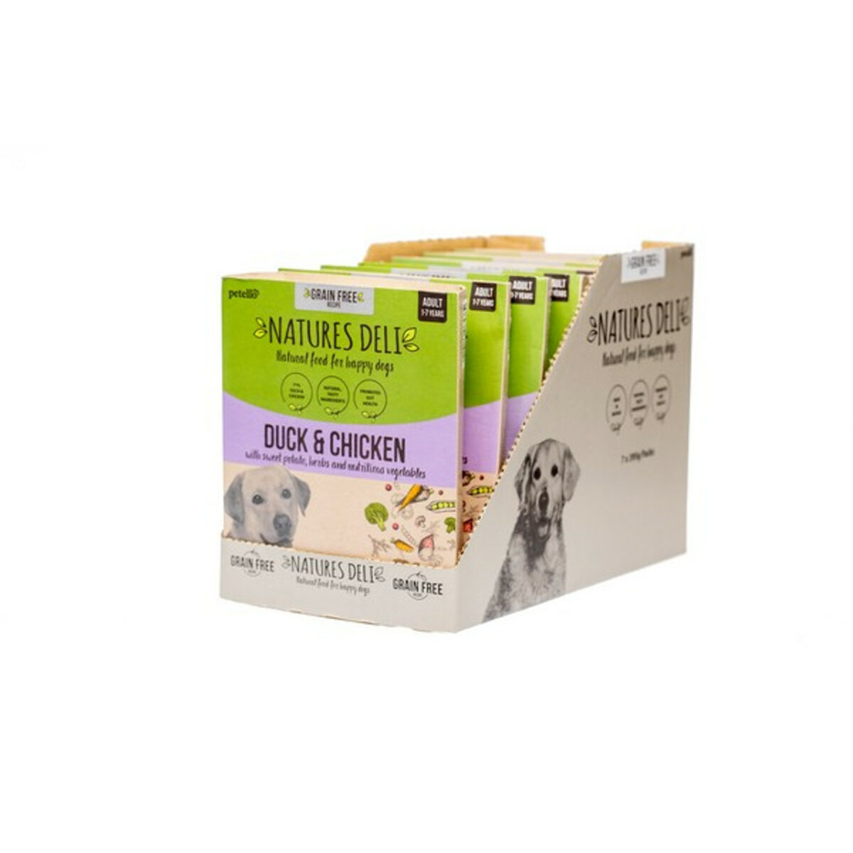 Natures Deli Adult GRAIN FREE Duck & Chicken 395g - Image 3