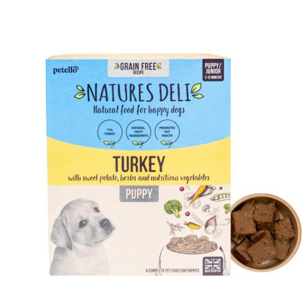 Natures Deli PUPPY Grain Free Turkey 395g