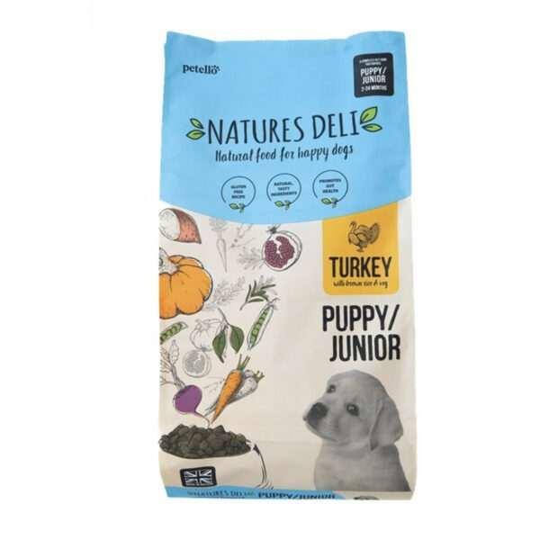 Natures Deli PUPPY/JUNIOR Turkey & Rice