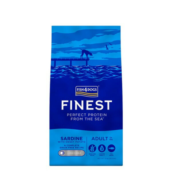 Fish4Dogs Finest Adult Sardine With Sweet Potato