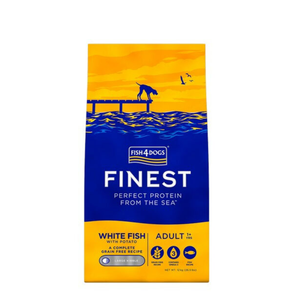 Fish4Dogs Finest Adult White Fish With Potato