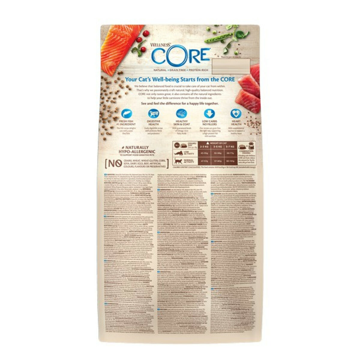 Wellness CORE Cat Dry Adult Ocean - Salmon with Tuna Recipe - Image 3