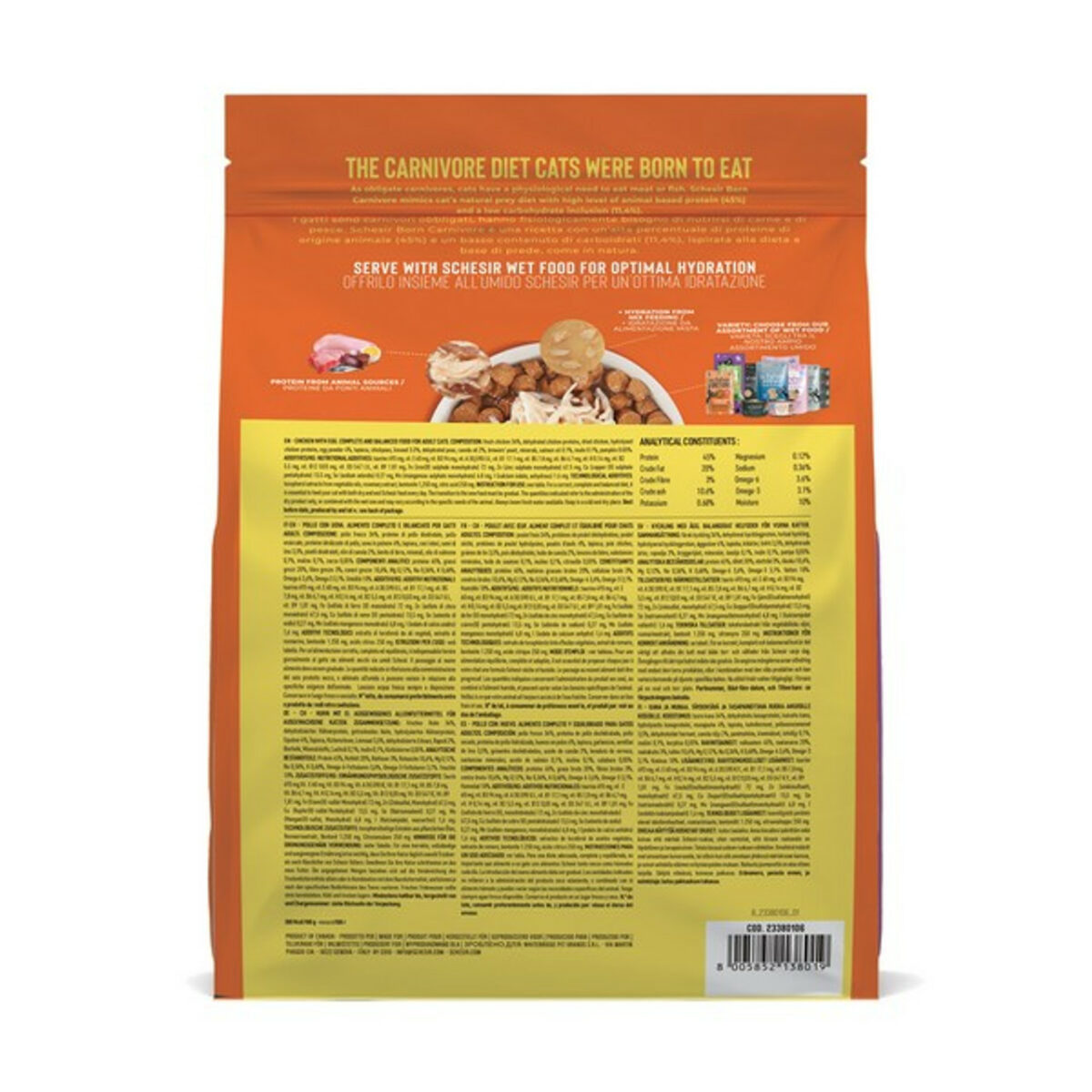 Schesir Dry Born Carnivore Chicken & Egg | Adult - Image 2