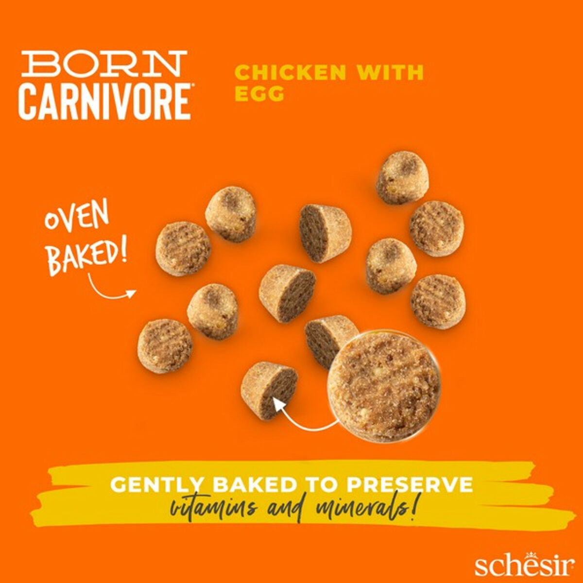 Schesir Dry Born Carnivore Chicken & Egg | Adult - Image 5