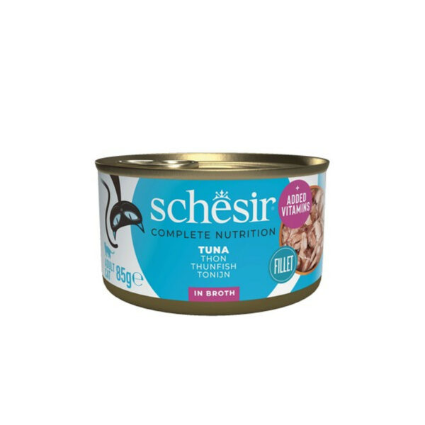 Schesir Tuna In Broth Complete and Balanced 85g